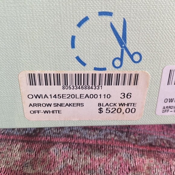 Off White sneakers woman’s size 36 - Picture 2 of 3